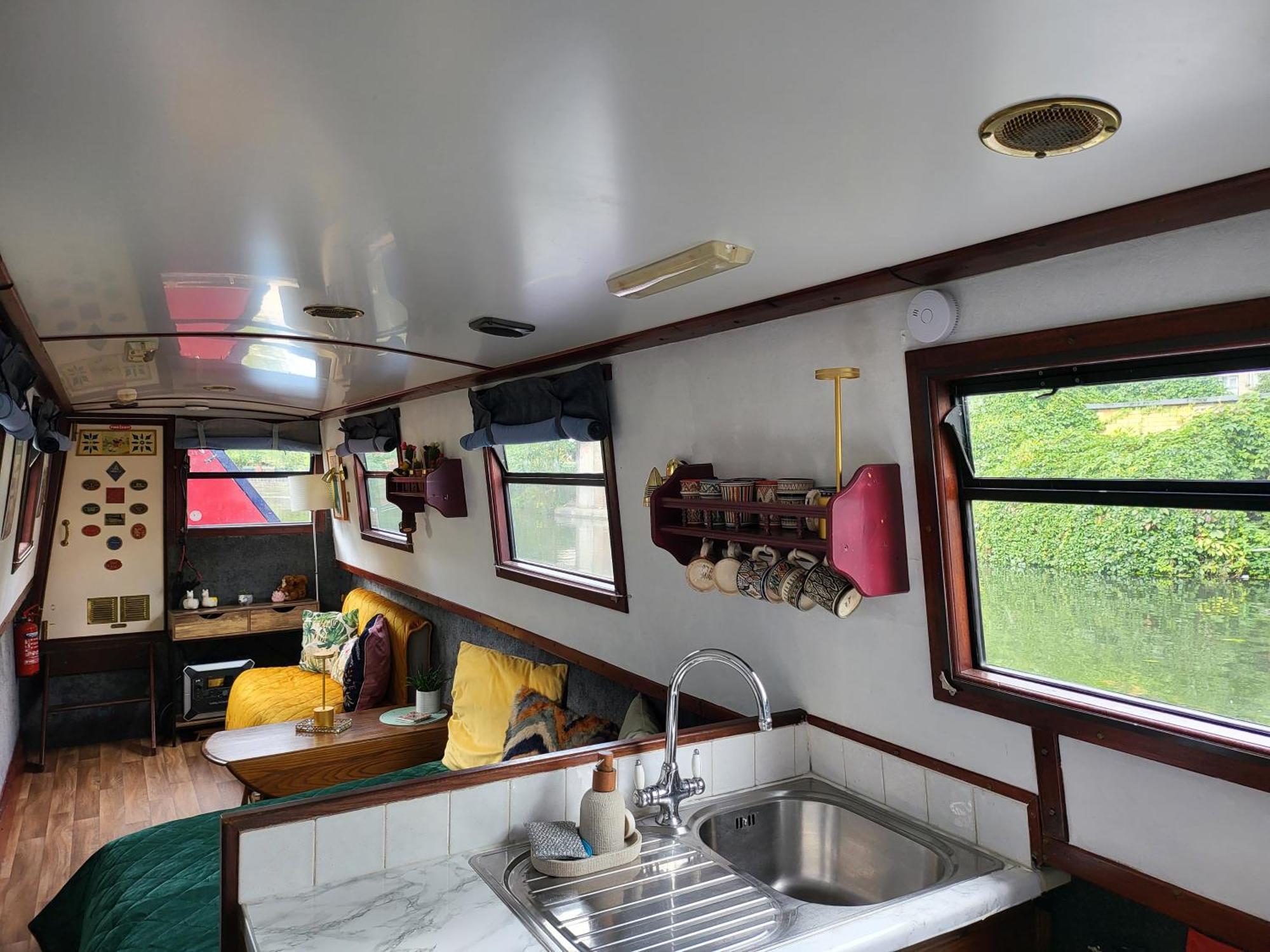 Hotel Comfy Canal Boat In Little Venice For Family & Friends Londýn Exteriér fotografie